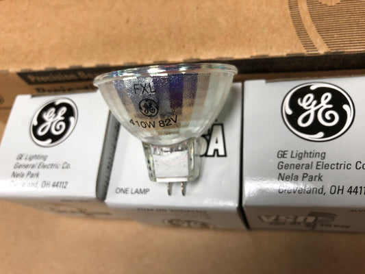 Bundle of 10 General Electric FXL Projector Lamps (410W, 82V): Illuminate Your World with Quality and Quantity.