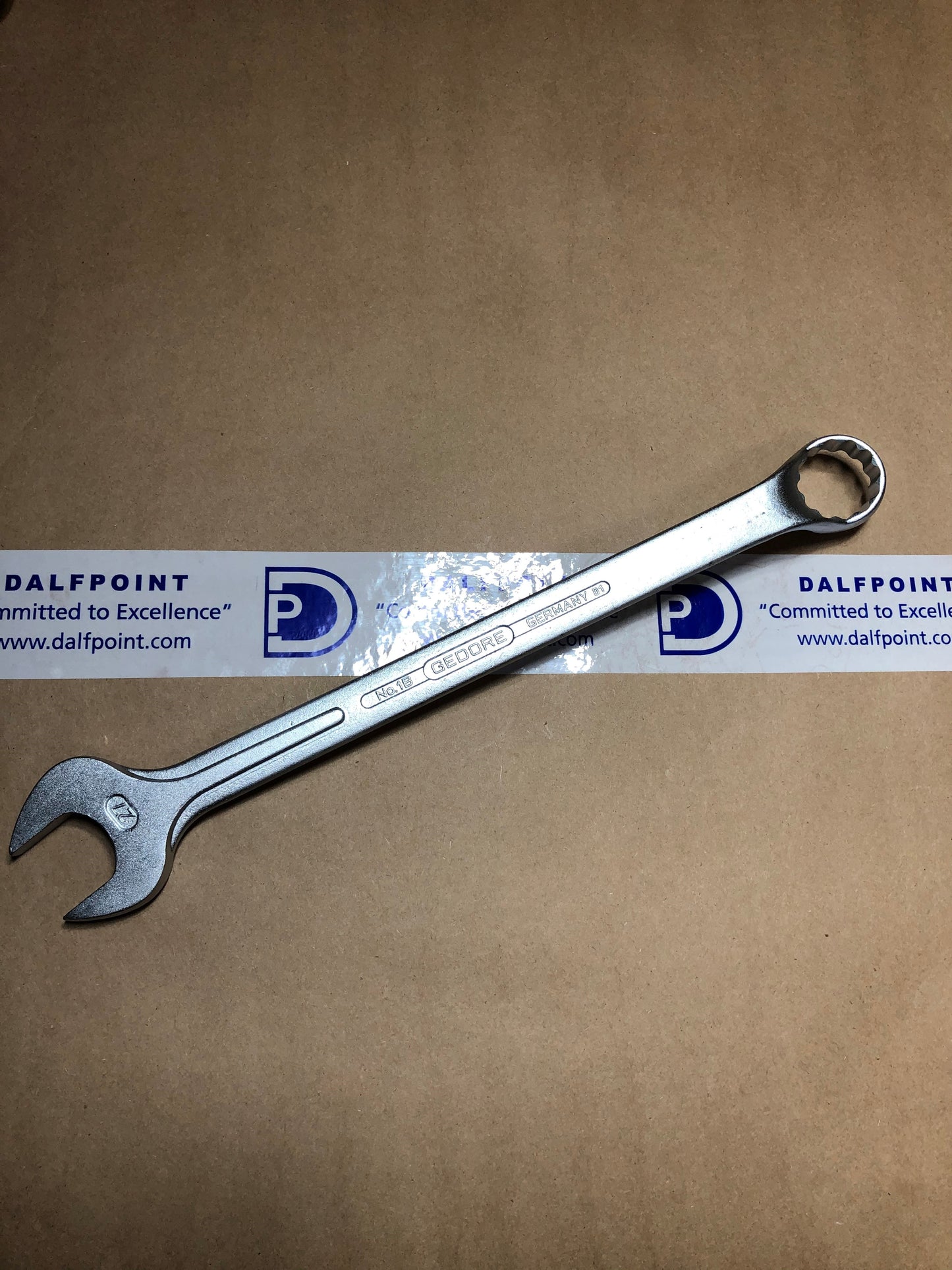 GEDORE 6002610 COMBINATION SPANNER 1 B 27, SIZE 27 MM