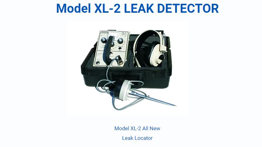 ALL NEW DELUXE MODEL XL-2 LEAK DETECTOR